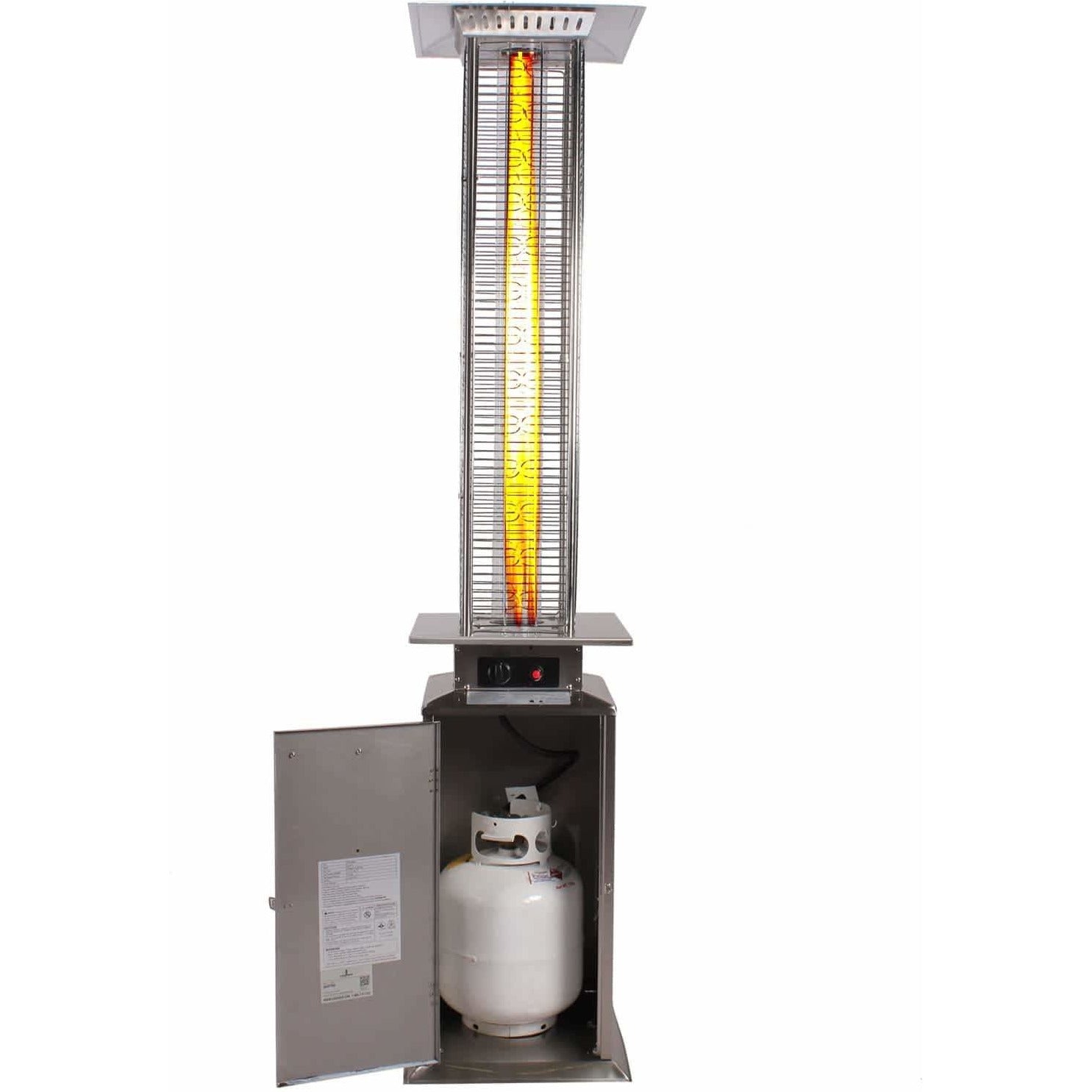 Lava Heat Quattro Patio Heater 41000 Btu Liquid Propane Quattro-Ss-Lp - M&K Grills