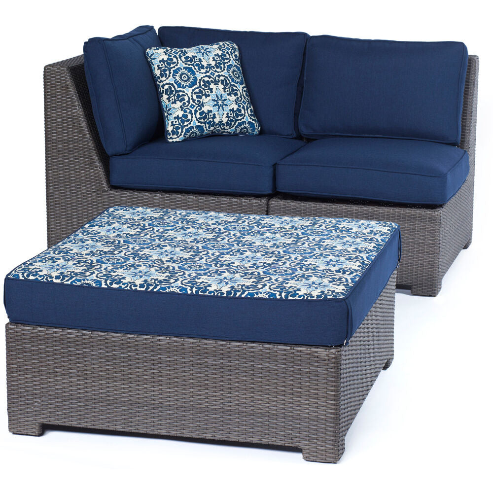 hanover-metro-mini-3-piece-set-corner-wedge-armless-chair-and-ottoman-with-cushions-metmn3pc-g-nvy