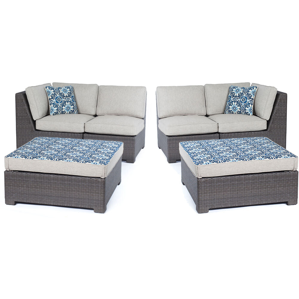 hanover-metro-6-piece-set-2-corner-wedges-2-armless-chairs-and-2-ottomans-with-cushions-metmn6pc-g-slv