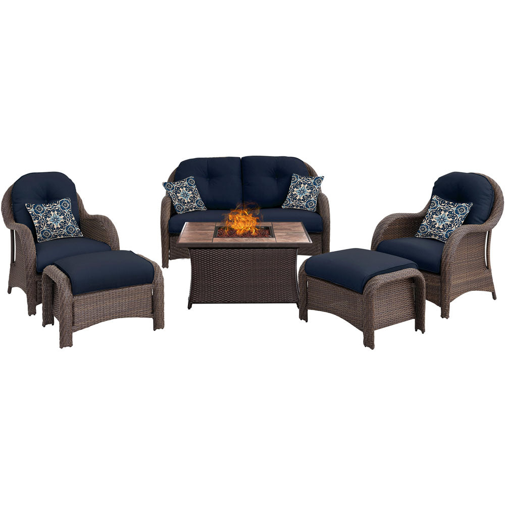 hanover-newport-6-piece-fire-pit-set-with-tan-tile-top-newpt6pcfp-nvy-tn