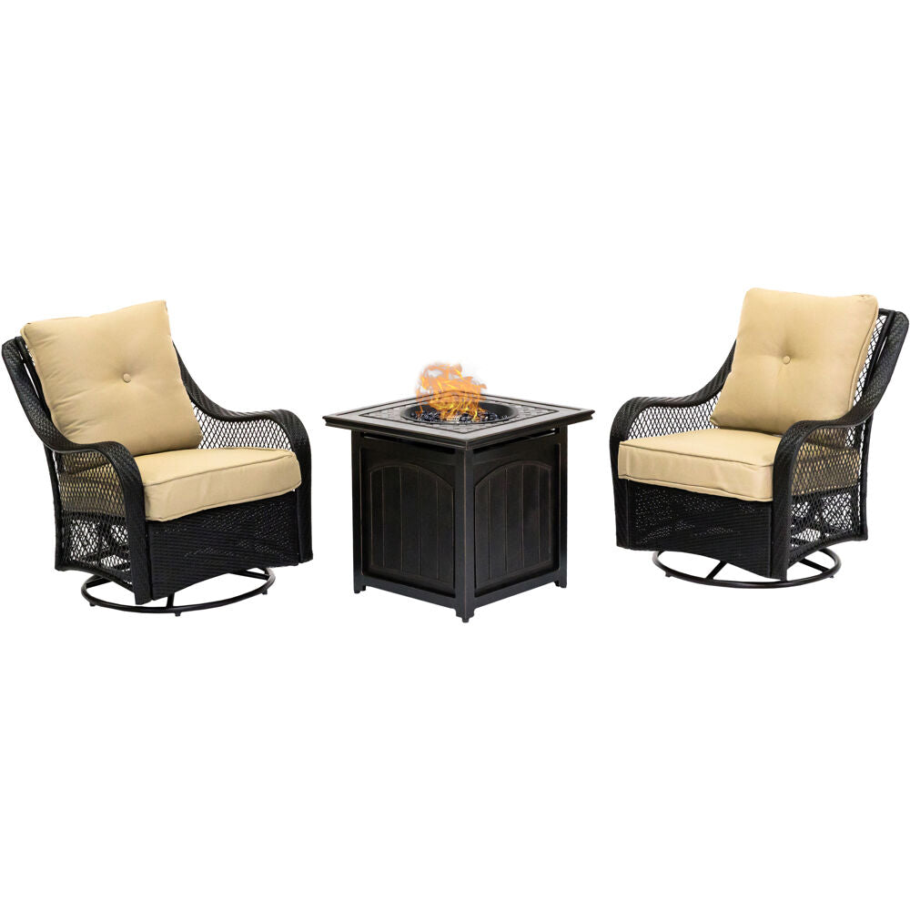 hanover-orleans-3-piece-2-swivel-gliders-and-26-inch-square-fire-pit-orl3pcfpsq-tan