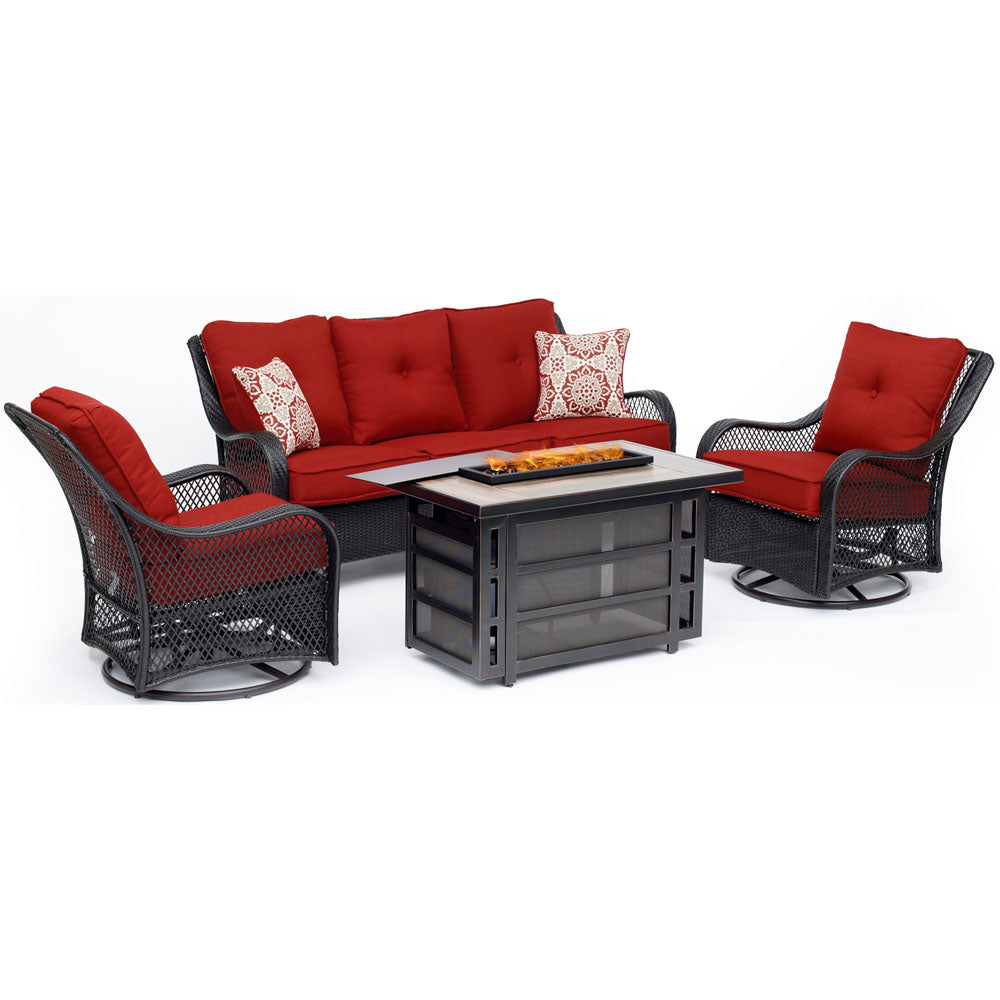 hanover-orleans-4-piece-fire-pit-2-swivel-gliders-sofa-rectangle-kd-fire-pit-with-tile-orl4pcrecfp-bry