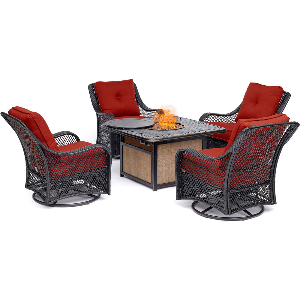 hanover-orleans-5-piece-fire-pit-4-cushioned-swivel-rockers-and-cast-top-fire-pit-orl5pccfpsw4-bry