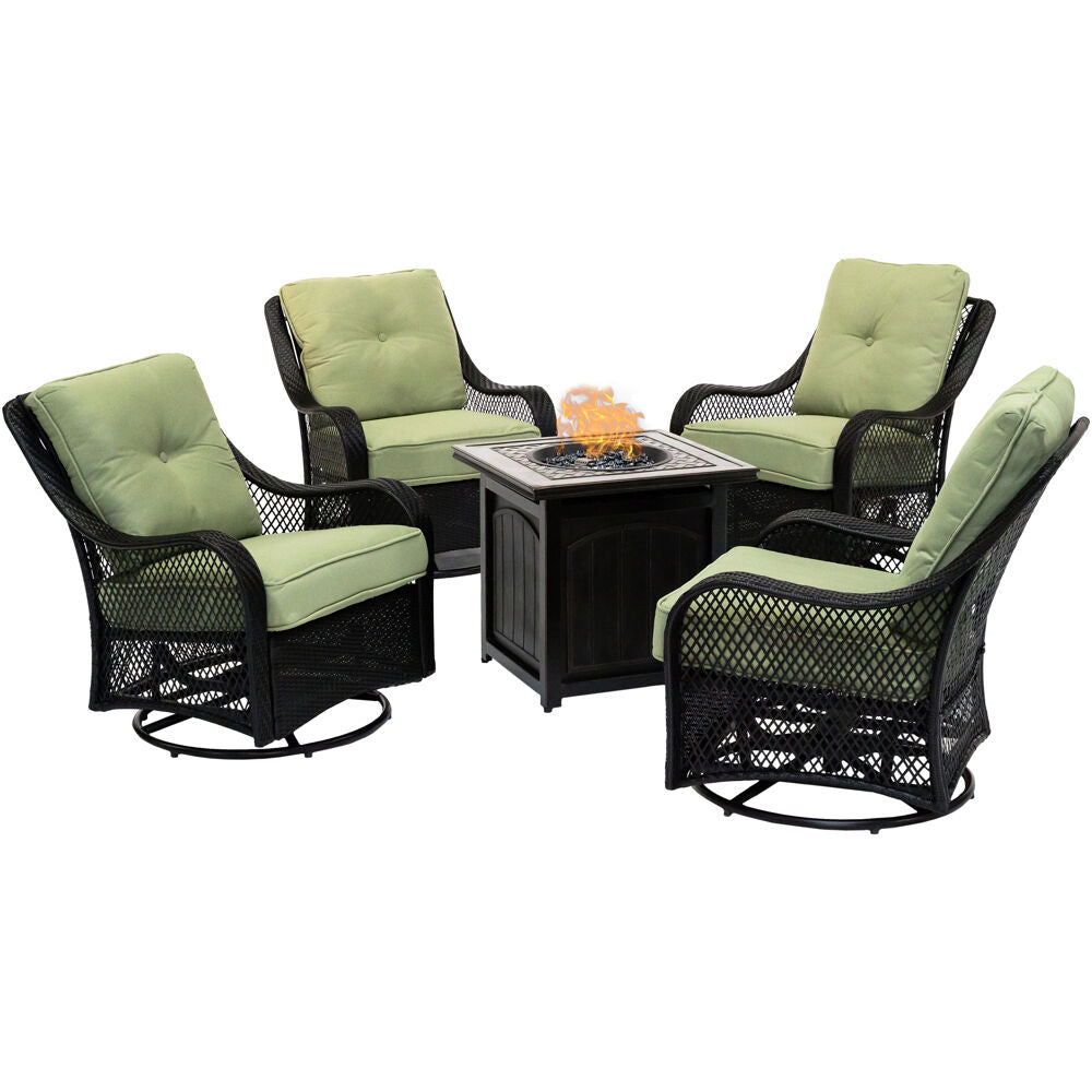 hanover-orleans-5-piece-4-swivel-gliders-and-26-inch-square-fire-pit-orl5pcfpsq-grn