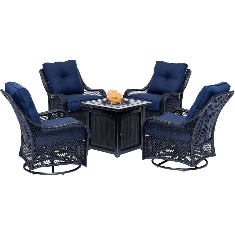hanover-orleans-5-piece-4-swivel-gliders-and-26-inch-square-fire-pit-orl5pcfpsq-nvy