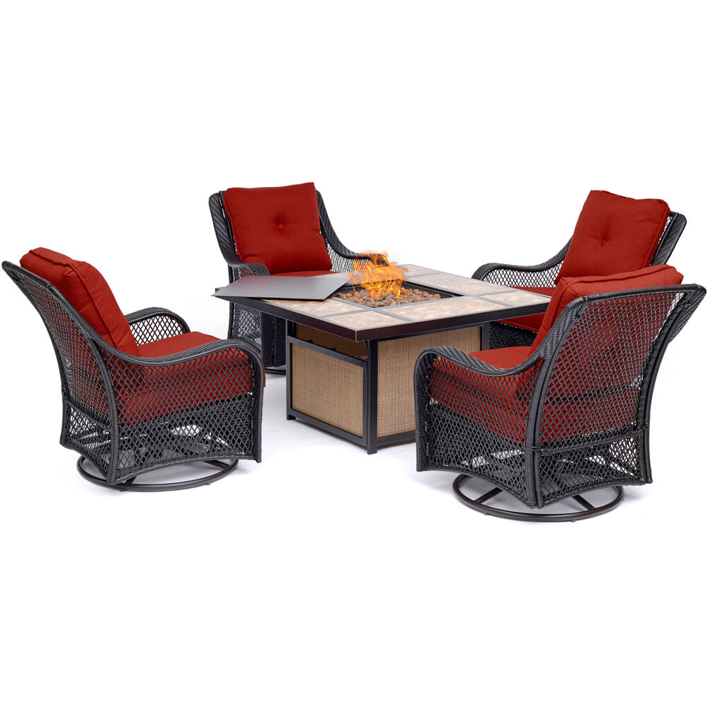 hanover-orleans-5-piece-fire-pit-4-cushioned-swivel-gliders-and-tile-top-fire-pit-orl5pctfpsw4-bry