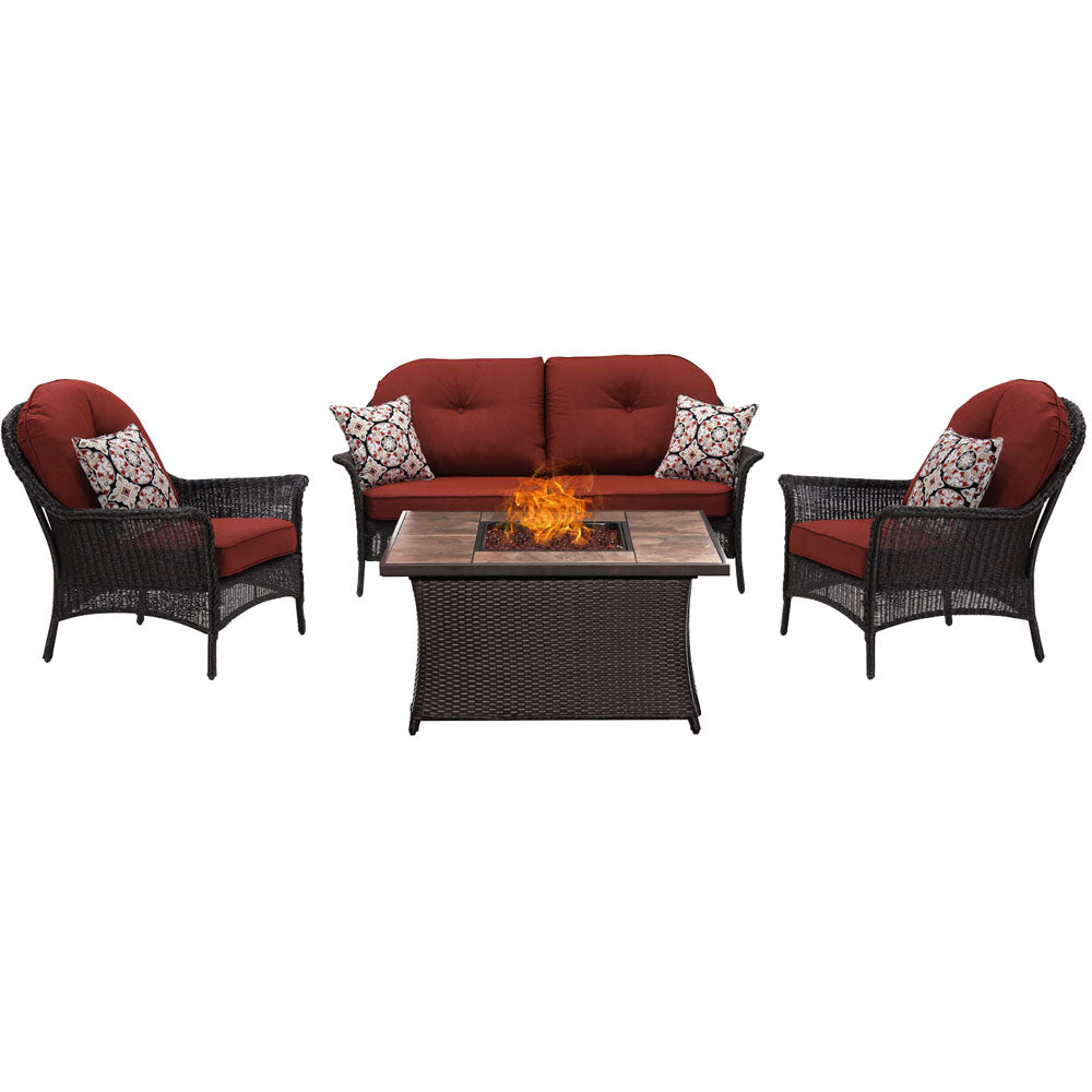 hanover-san-marino-4-piece-fire-pit-set-with-tan-tile-top-smar4pcfp-red-tn