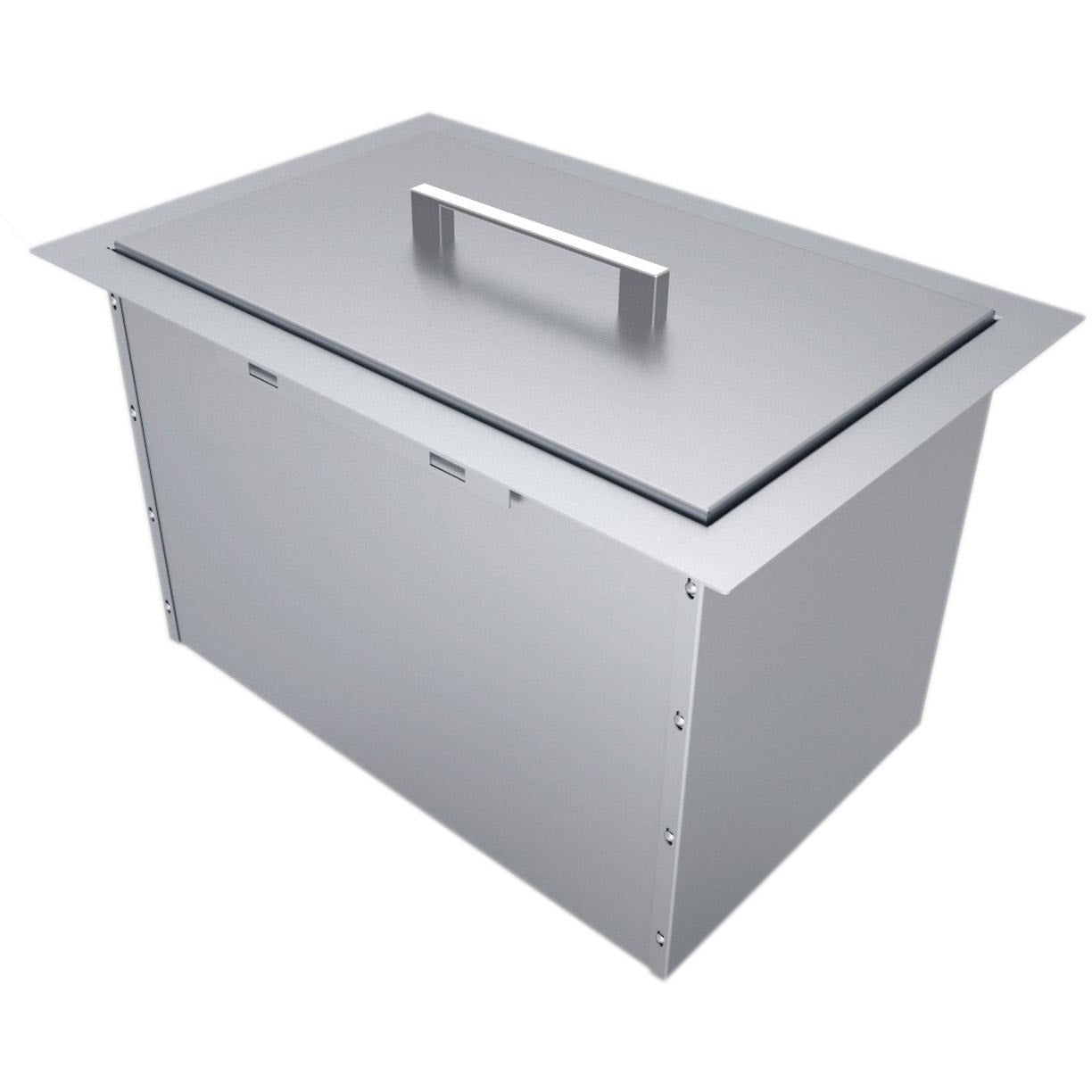 Sunstone 14 x 12 inch insulated basin ice chest B-IC14 - Ice Chest With Lid Closed