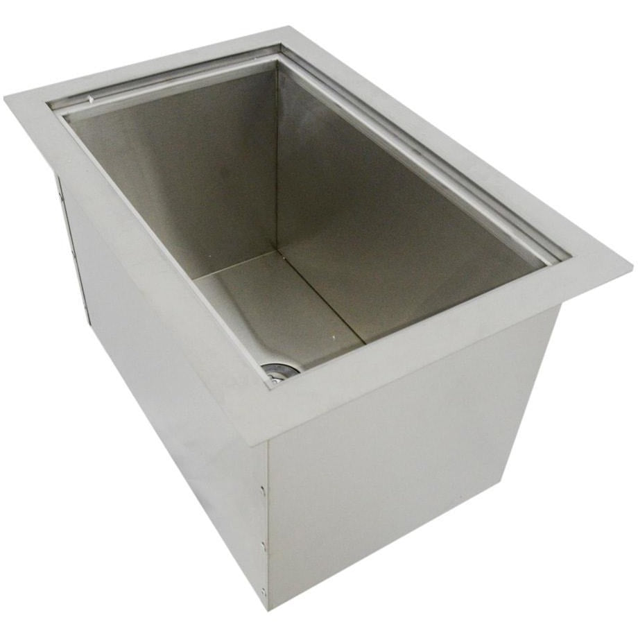 Sunstone 14 x 12 inch insulated basin ice chest B-IC14 - Ice Chest Top View
