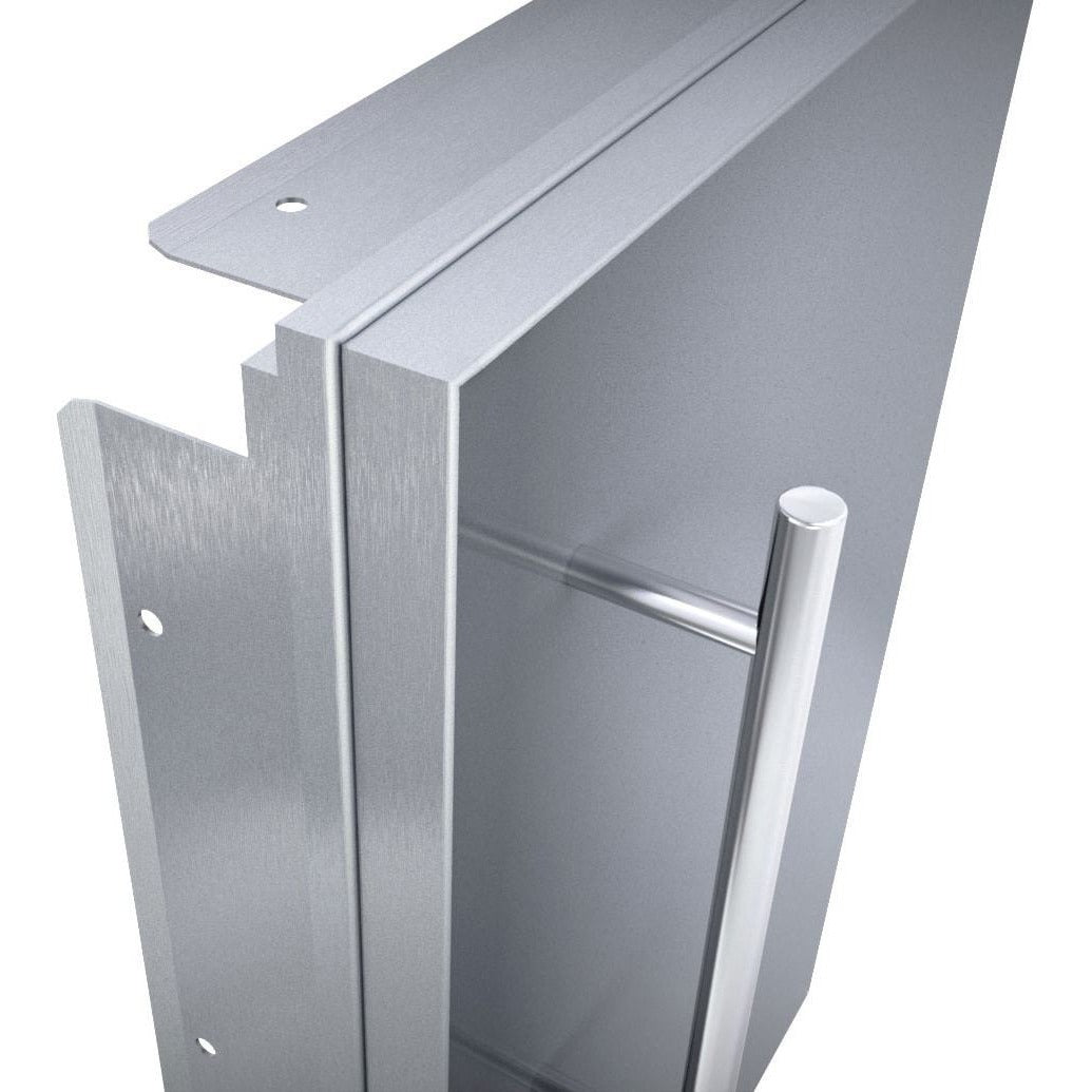 Sunstone 15 inch Designer Series Single Door DE-DVR15 - Edge View