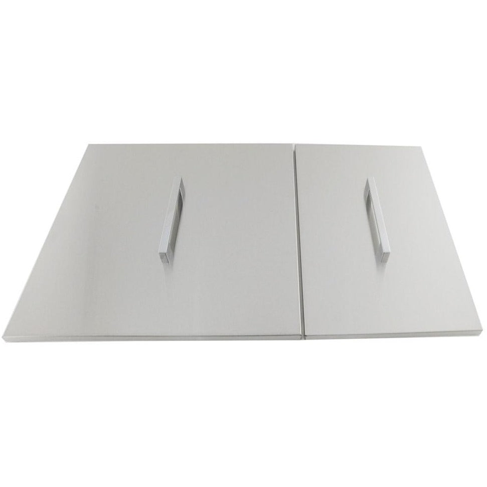 Sunstone B-SK34 Over/Under 34 X 12-Inch Height Double Basin Sink W/2 Covers - Covers Only