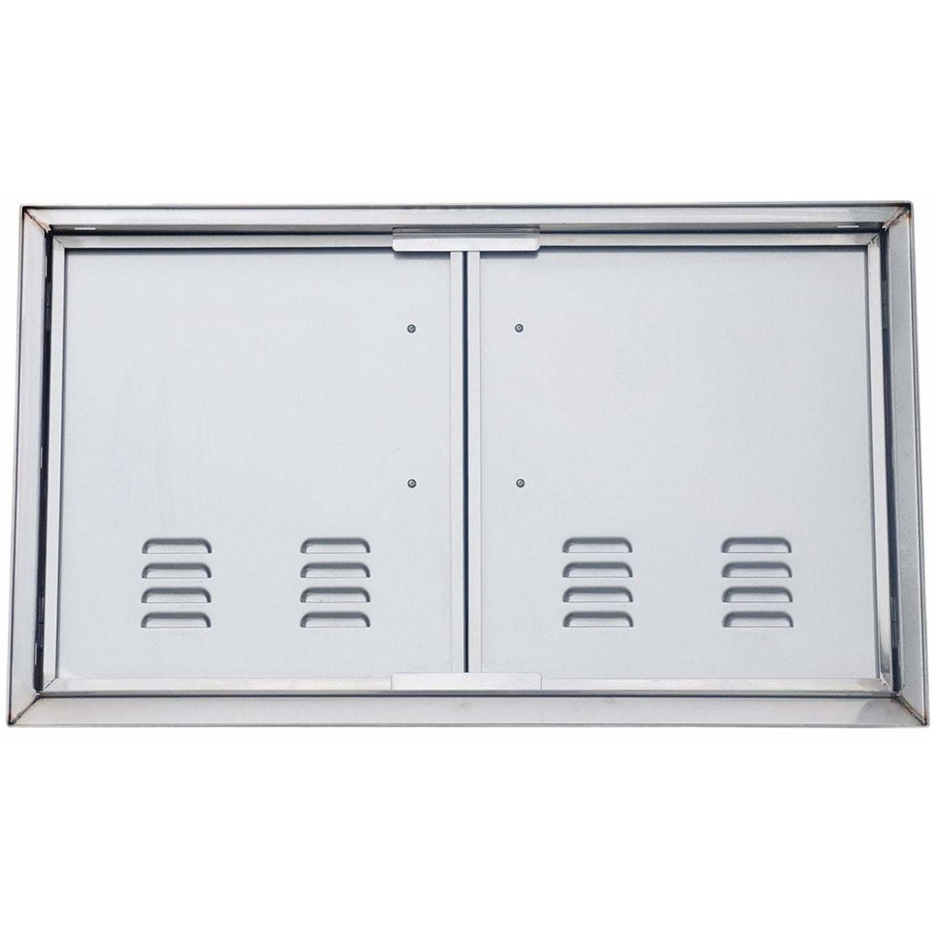 Sunstone 42 inch beveled frame vented double door BA-VDD42 - Inside View of Sunstone 30-Inch Vented Double Door.