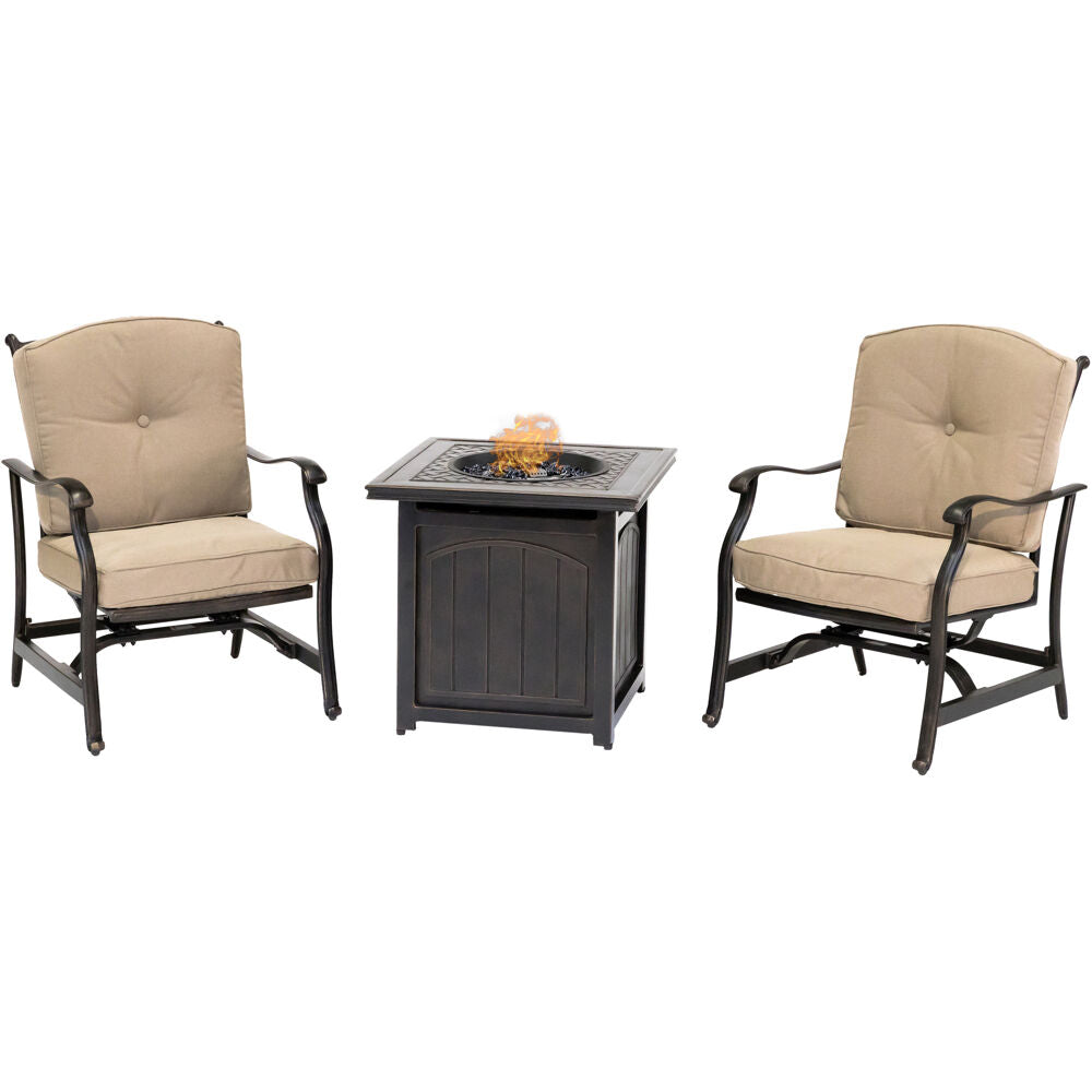 hanover-traditions-3-piece-2-deep-seating-rockers-and-26-inch-square-fire-pit-trad3pcfpsq-tan