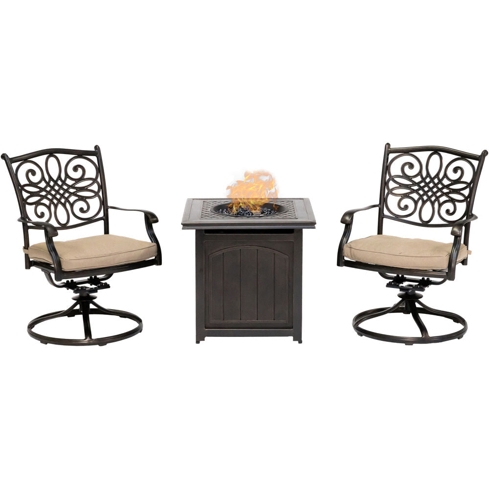 hanover-traditions-3-piece-2-swivel-rockers-and-26-inch-square-fire-pit-trad3pcswfpsq-tan