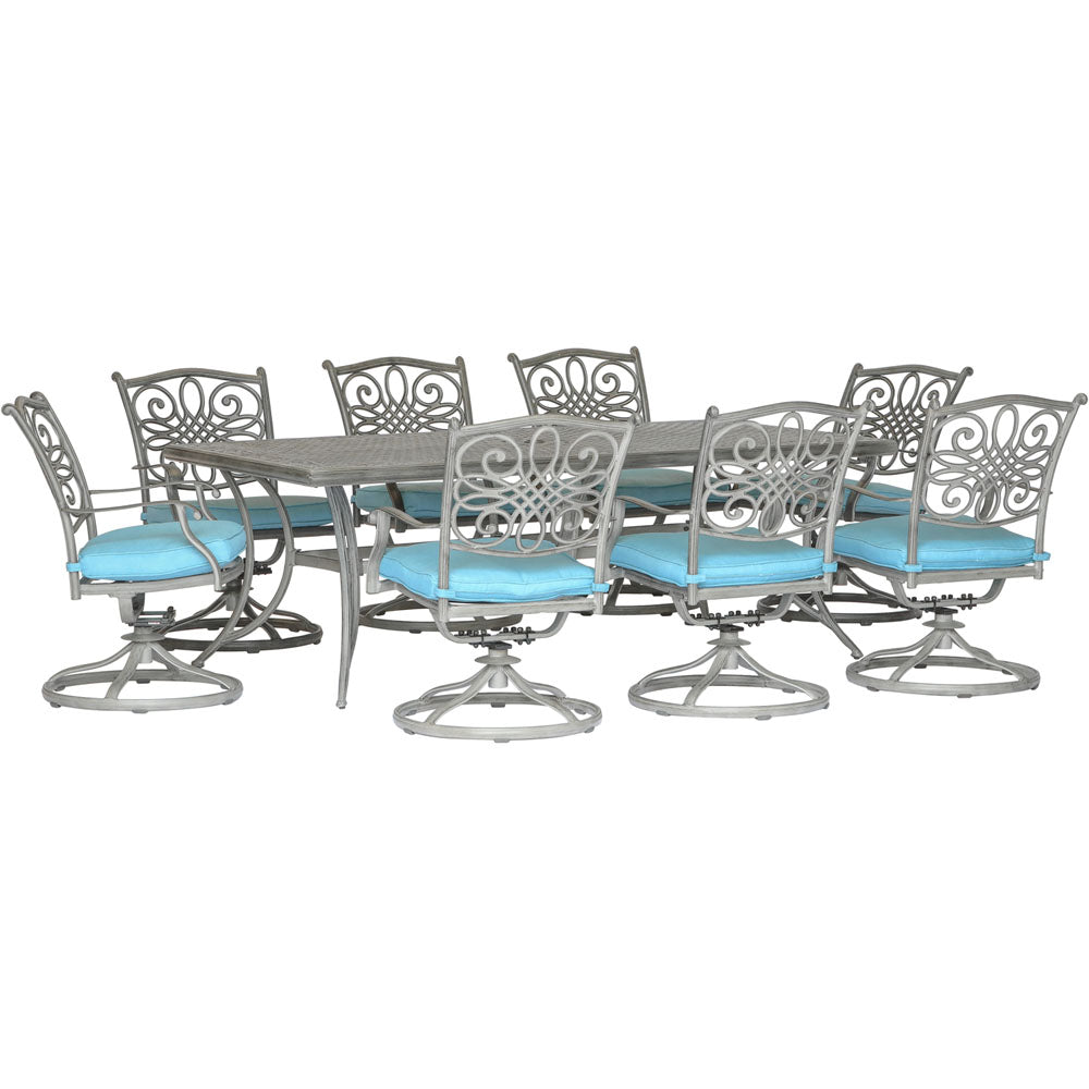 hanover-traditions-9-piece-8-swivel-rockers-42x84-inch-cast-table-traddng9pcsw8-blu