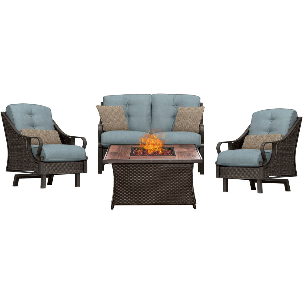 hanover-ventura-4-piece-fire-pit-set-with-wood-grain-tile-top-ven4pcfp-blu-wg