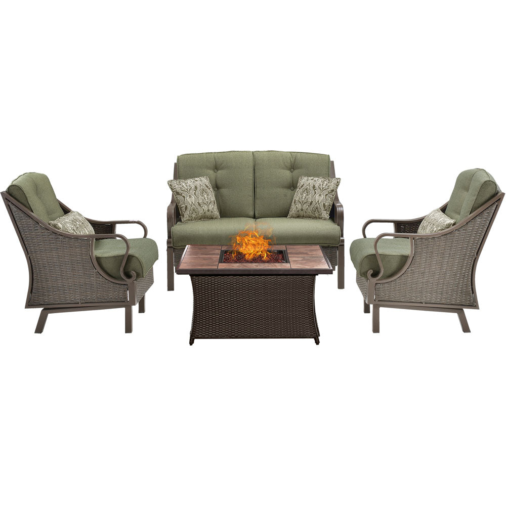 hanover-ventura-4-piece-fire-pit-set-with-tan-tile-top-ven4pcfp-grn-tn