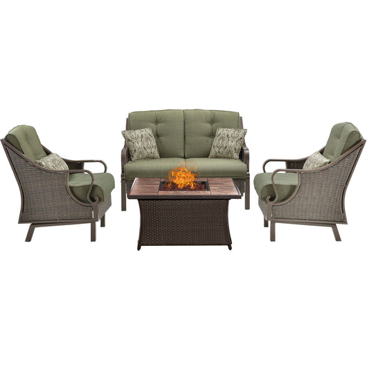 hanover-ventura-4-piece-fire-pit-set-with-tan-tile-top-ven4pcfp-grn-tn