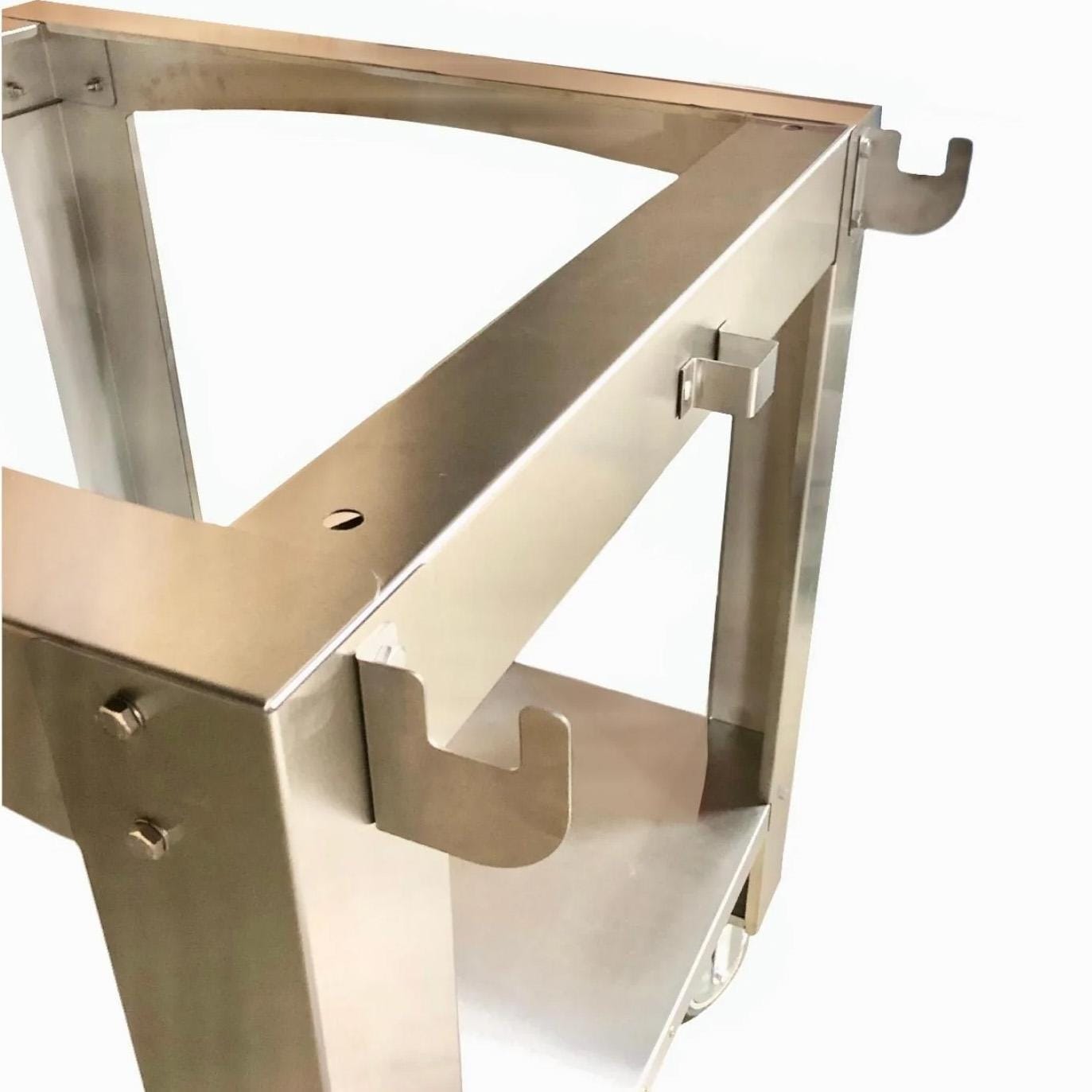 WPPO Stainless Steel Cart for Karma 42-in Wood Fired Pizza Oven -WKCT-3S - Detail