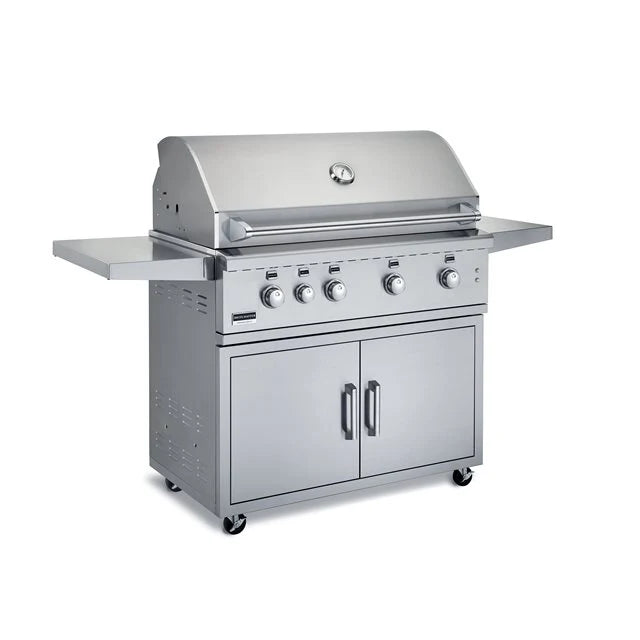 Broilmaster 40-Inch 5-Burner Premium Grill in Stainless Steel - BSB405