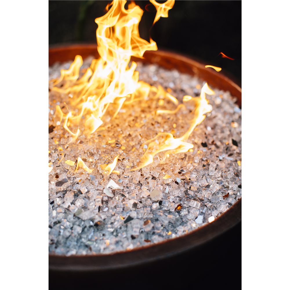 TrueFlame Adobe 30-Inch GFRC Fire and Water Bowl - Sand - TF-GFRC-FBWSN-30W - image 5