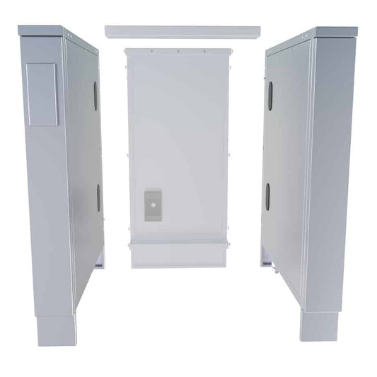 Sunstone  4″ Combo Left & Right Appliance Partition Panels Package – SCC4SPEL & SCC4SPER - All Sides