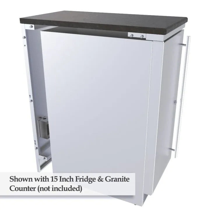 Sunstone 15″ Back Appliance Panels – SCC15SPE - Angled View