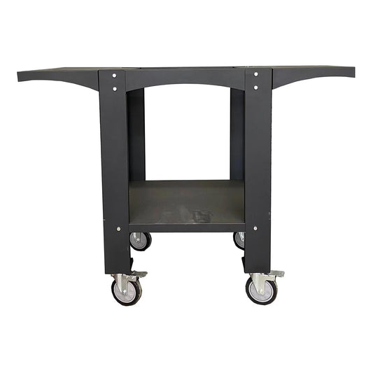 WPPO Black Cart for Karma 25-in Ovens - WKCT-BK25 - White Background