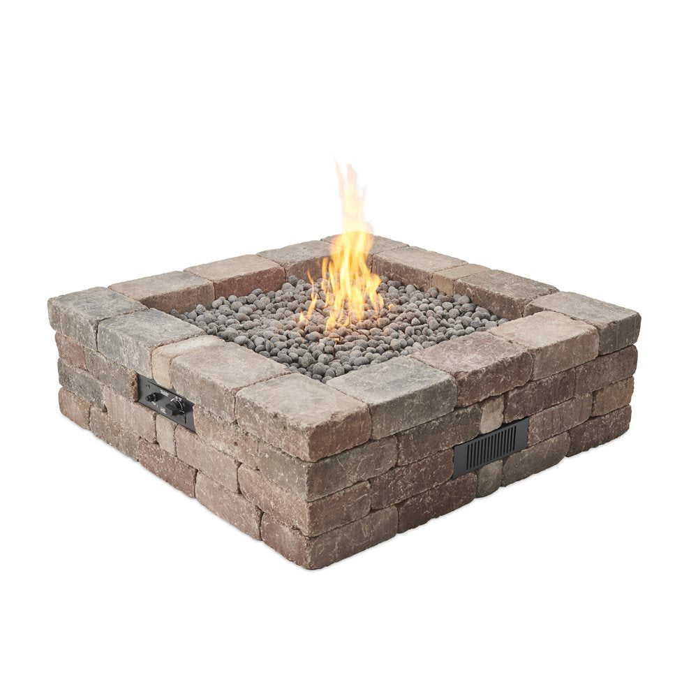 Outdoor GreatRoom Bronson Square Fire Pit Block Kit - BRON5151-K - image 2