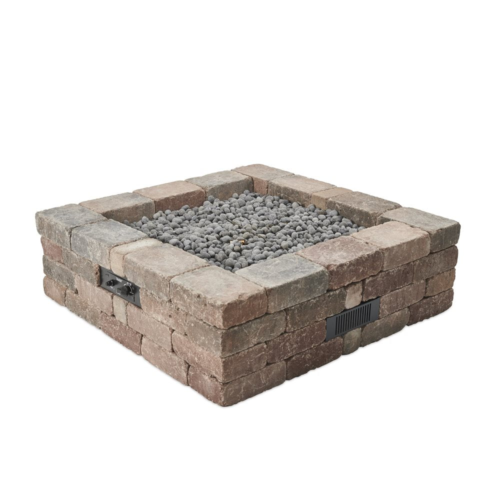 Outdoor GreatRoom Bronson Square Fire Pit Block Kit - BRON5151-K