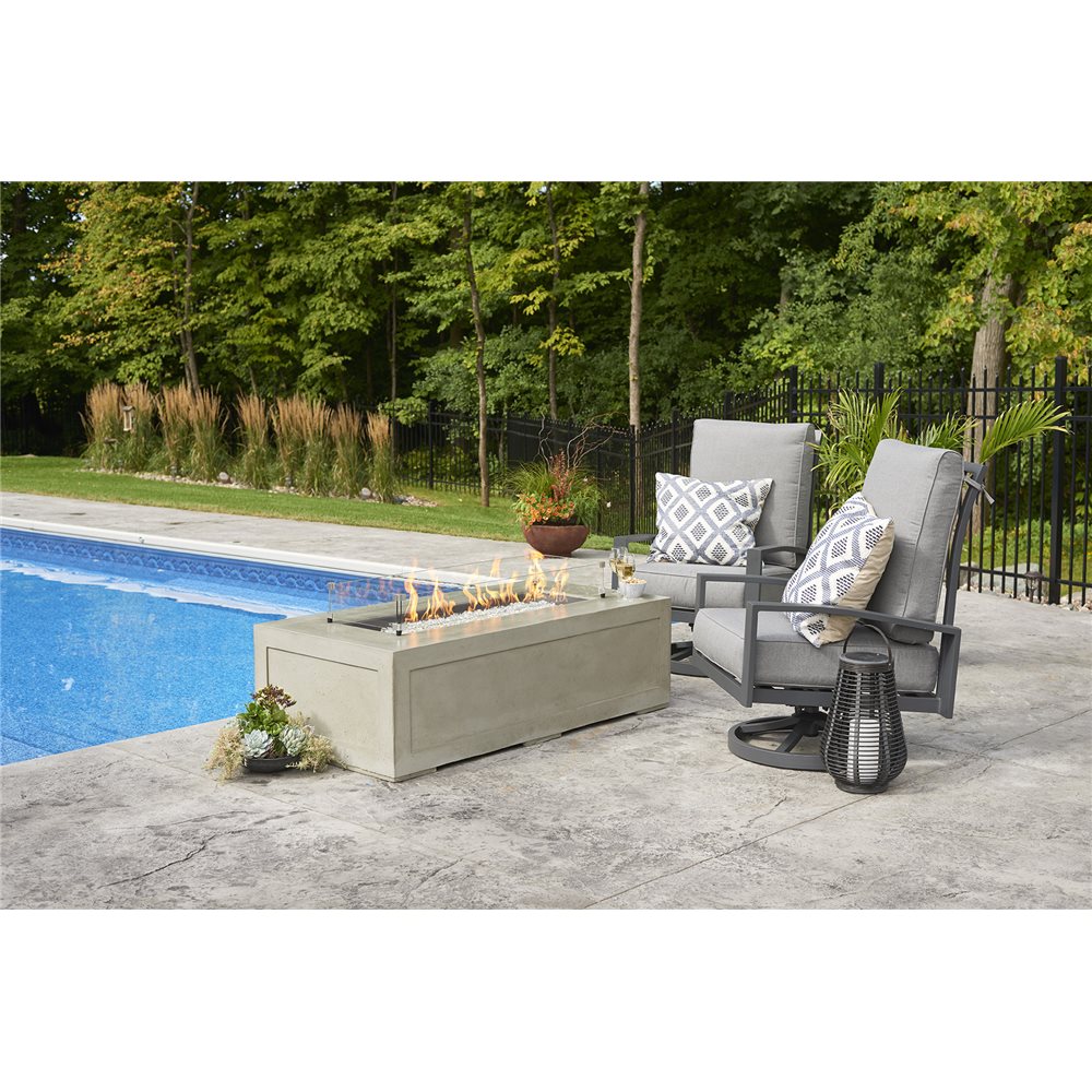 Outdoor GreatRoom Cove Linear Fire Pit Table - CV-1242 - image 2