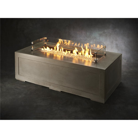 Outdoor GreatRoom Cove Linear Fire Pit Table - CV-1242