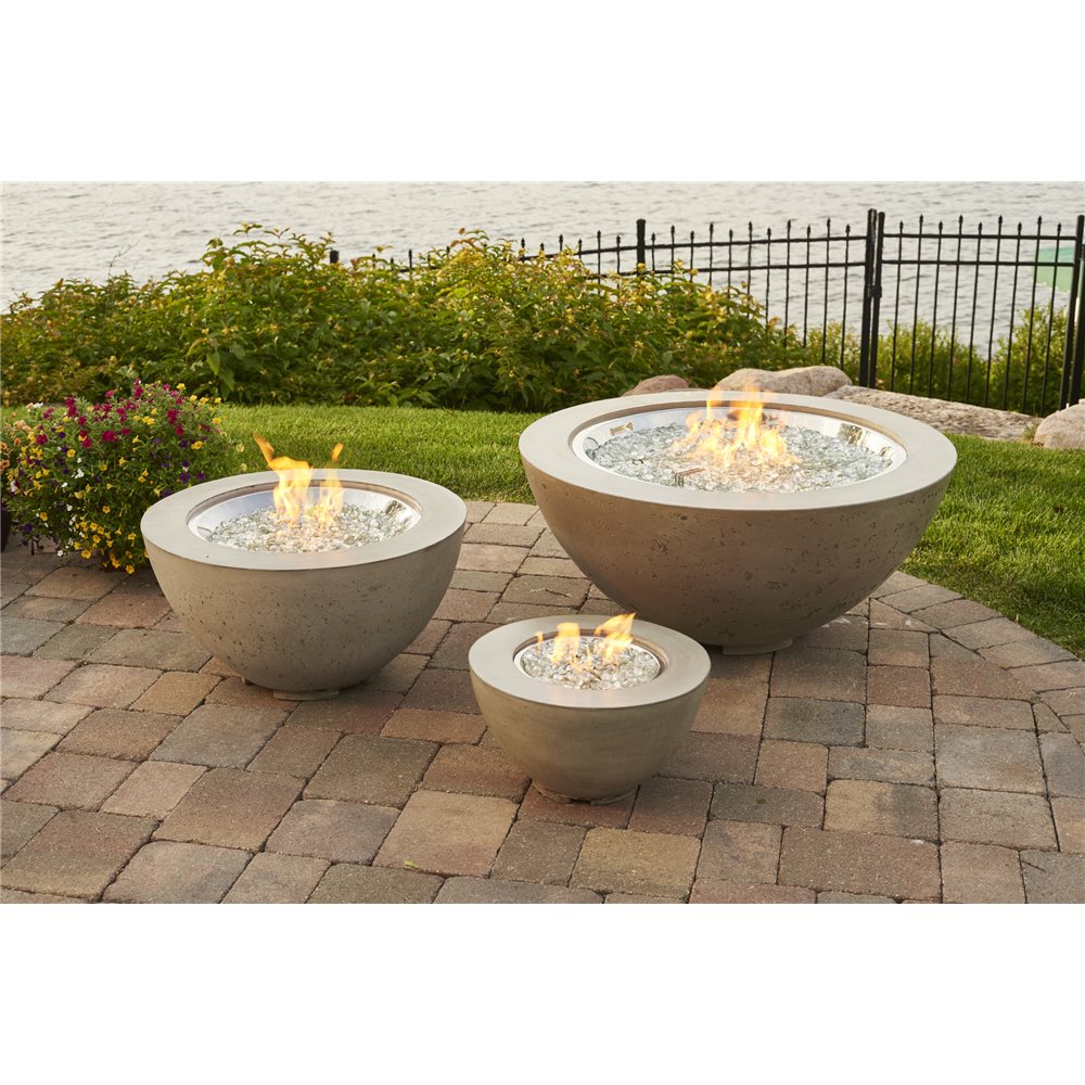 Outdoor GreatRoom Cove 29-Inch Round Fire Bowl in Natural Grey - CV-20 - image 3