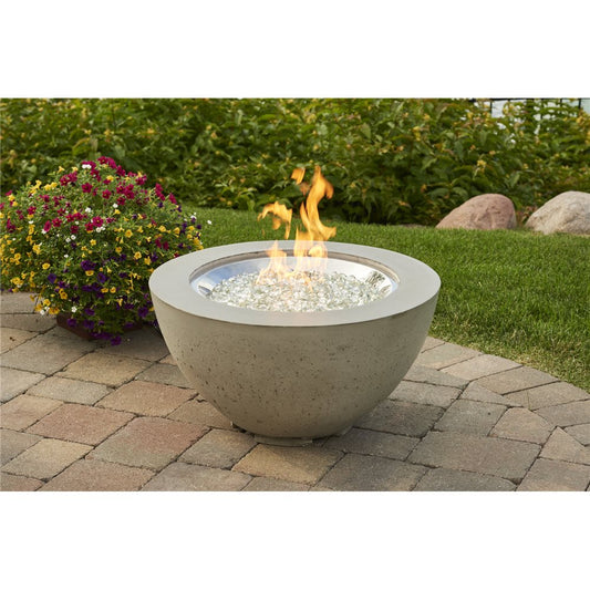 Outdoor GreatRoom Cove 29-Inch Round Fire Bowl in Natural Grey - CV-20