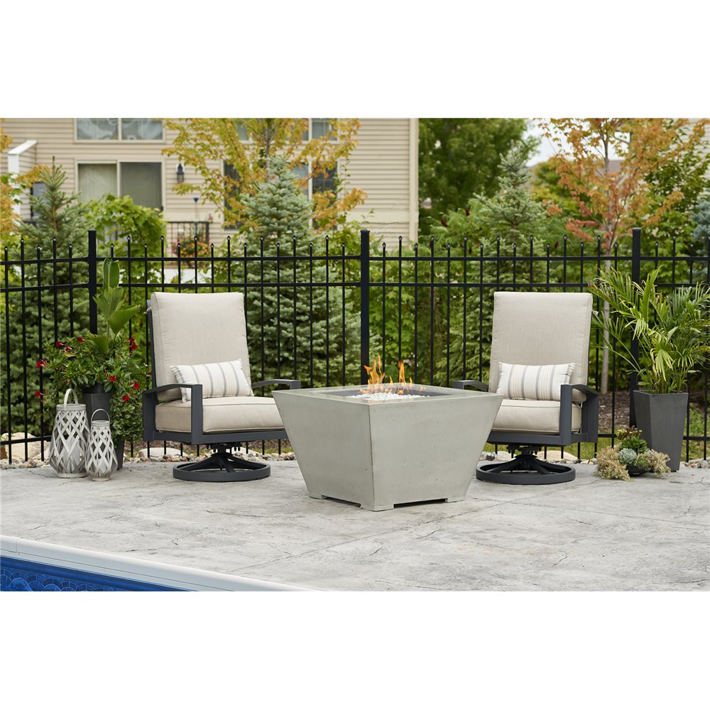 Outdoor GreatRoom Cove Square Fire Pit Bowl - CV-2424