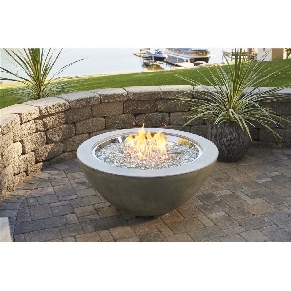 Outdoor GreatRoom Cove 42-Inch Round Fire Bowl in Natural Grey - CV-30 - image 4