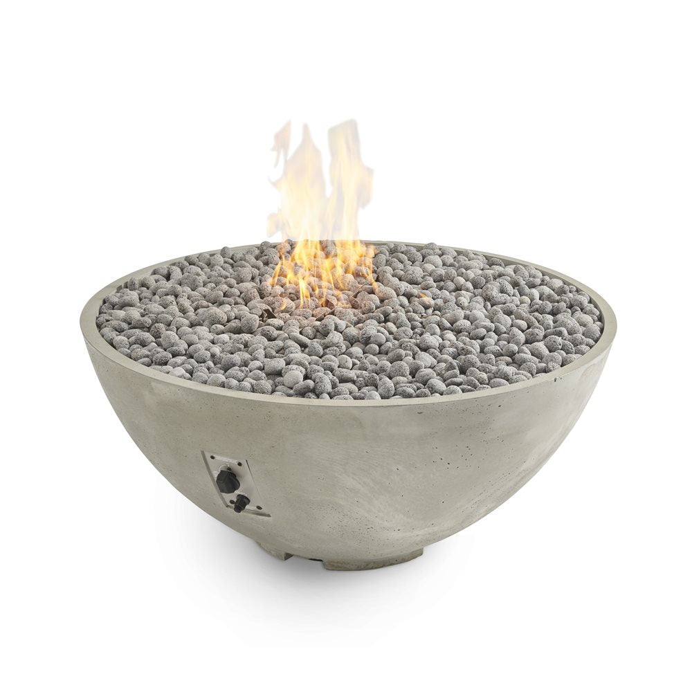 Outdoor GreatRoom Cove Edge 42-Inch Round Fire Pit Table in Natural Grey - CV-30E - image 2