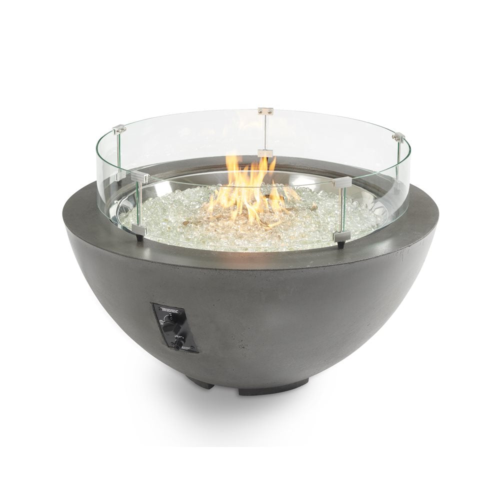 Outdoor GreatRoom Cove Edge 42-Inch Round Fire Pit Table in Midnight Mist - CV-30EMM - image 2