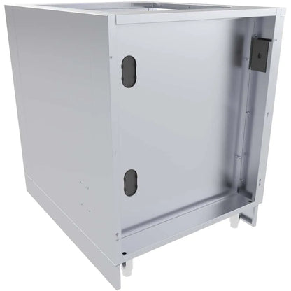 Sunstone 34″ Appliance Cabinet for up to 25″ wide Fridge – SAC34APC - Back View