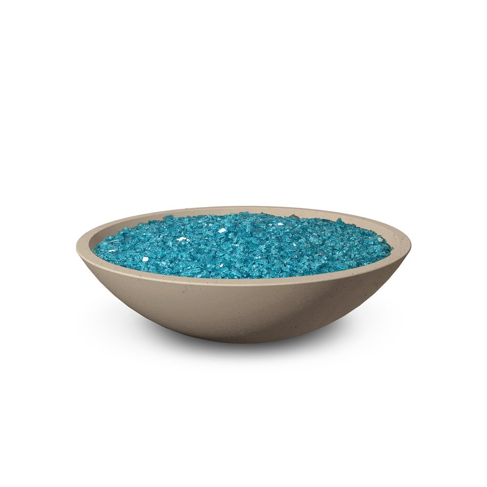 American Fyre Designs Marseille 32-Inch Propane Fire Bowl in Smoke - 753-SM-80-M6PC - image 3