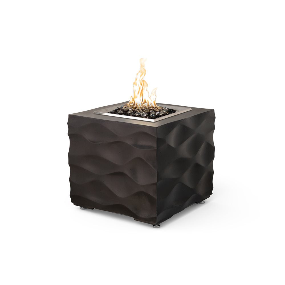 American Fyre Designs Voro Propane Fire Cube in Black Lava - 726-BA-11-M2PC