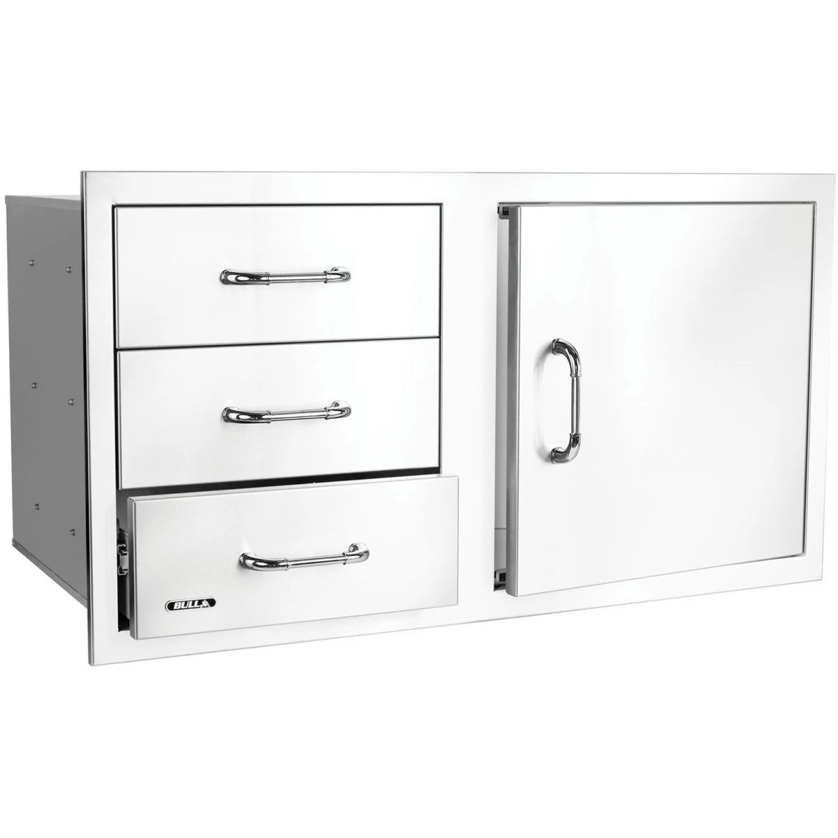 Bull 38" 3 Drawer Door Combo W/Reveal - 25920 - Angled View