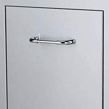 Bull BBQ Stainless Steel Propane Tank Drawer - 56825 - A close-up view