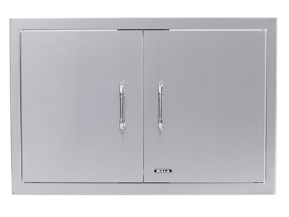 Bull 30-Inch Stainless Steel Double Access Door with Reveal - 33580 Front View