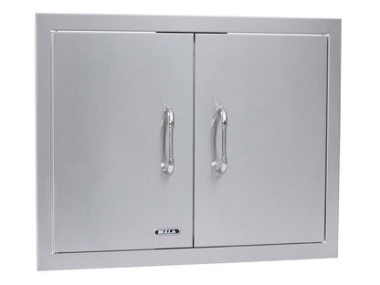 Bull 25-Inch Stainless Steel Double Access Door with Reveal - 33590 Angled Perspective