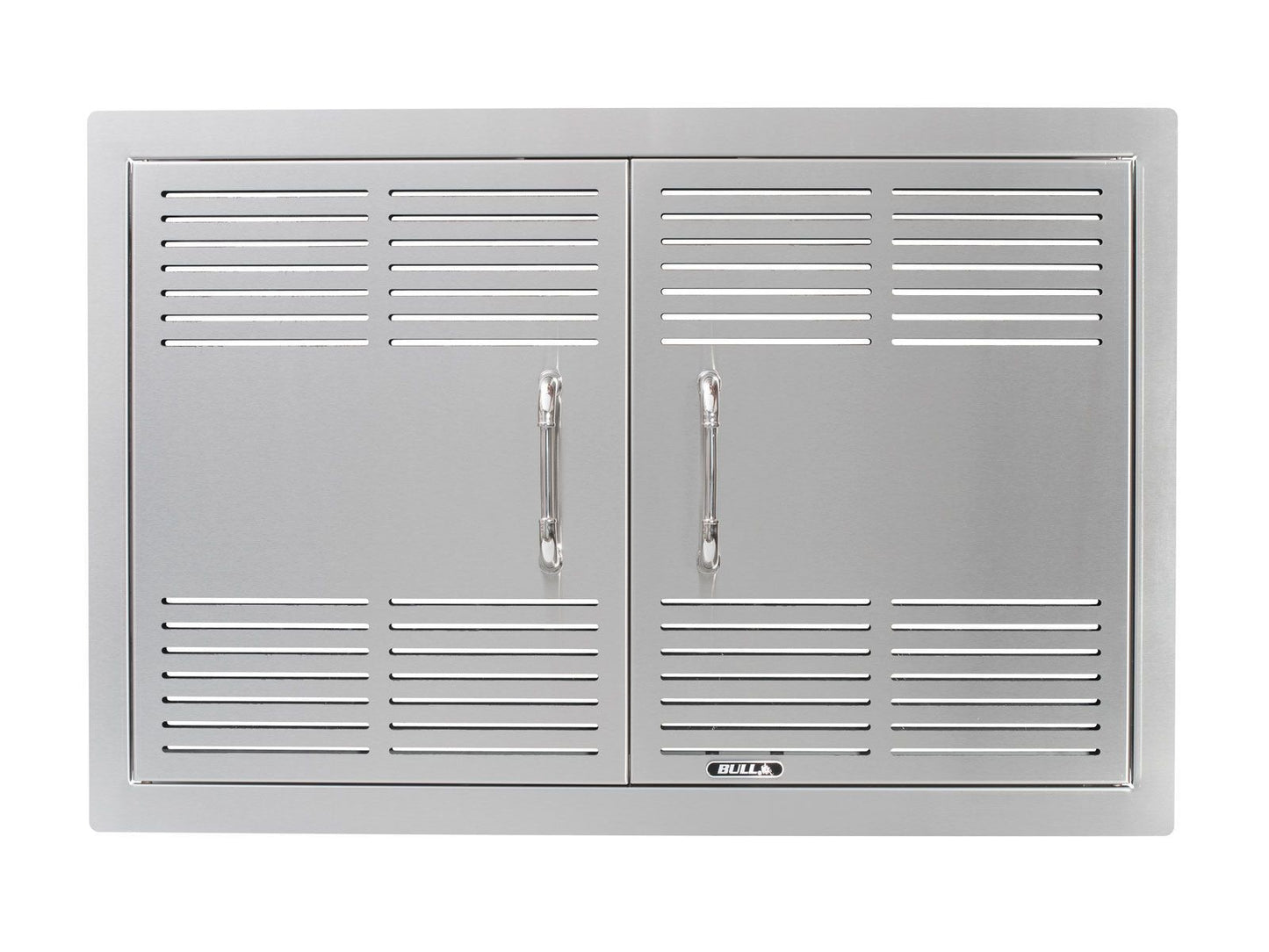 Bull 30-Inch Vented Stainless Steel Double Access Doors with Reveal - 45580 - Front View