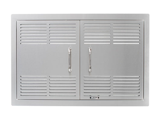 Bull 30-Inch Vented Stainless Steel Double Access Doors with Reveal - 45580 - Front View