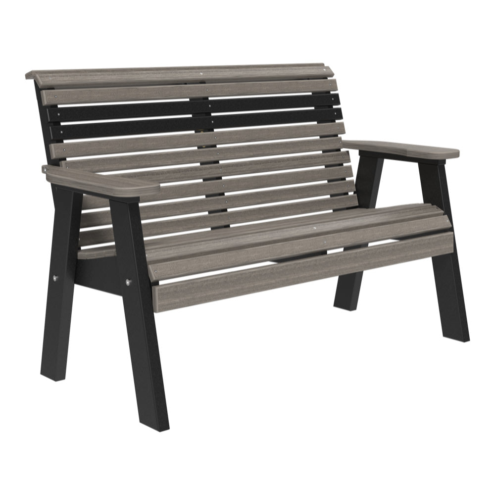 LuxCraft 4′ Plain Bench - 4PPB