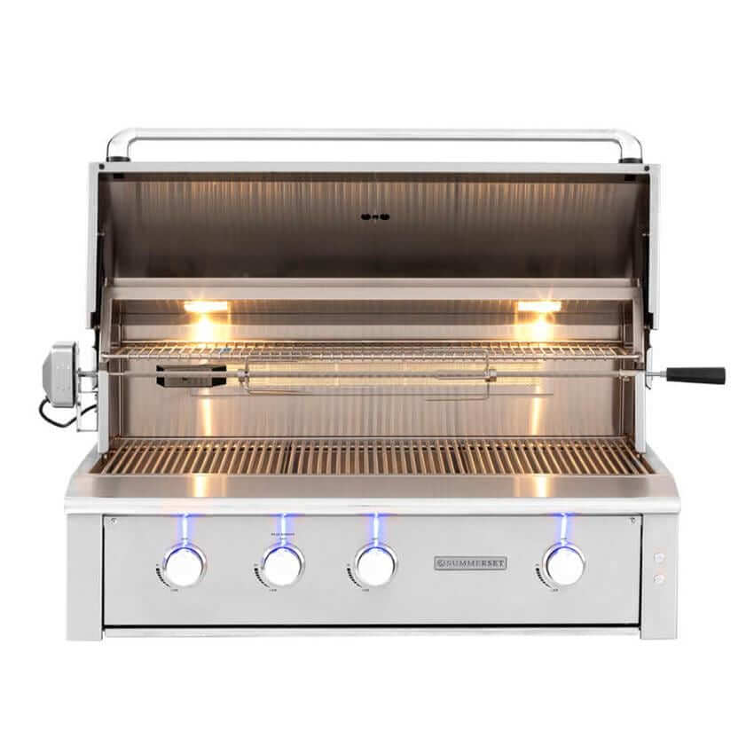 Summerset ALT42T 42 Inch Built In Gas Grill - Open