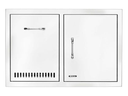 Bull 32-Stainless Steel Access Door & Propane Drawer Combo with Reveal - 65790 - Front View